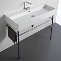 Modern Console Sink, 40 inch